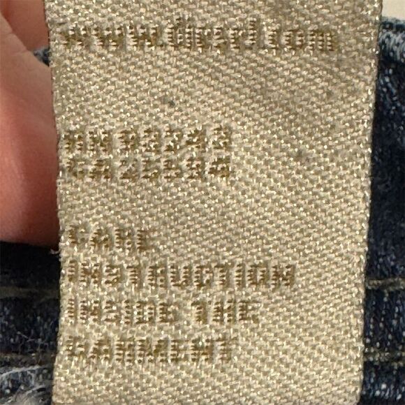 Diesel Safado Men’s Jeans W27 Slim Straight Distressed Dark Wash Denim Italy - Picture 7 of 7